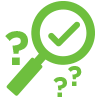 {"en-us":"Magnifying glass with a checkmark, representing customer support and answers to questions"}